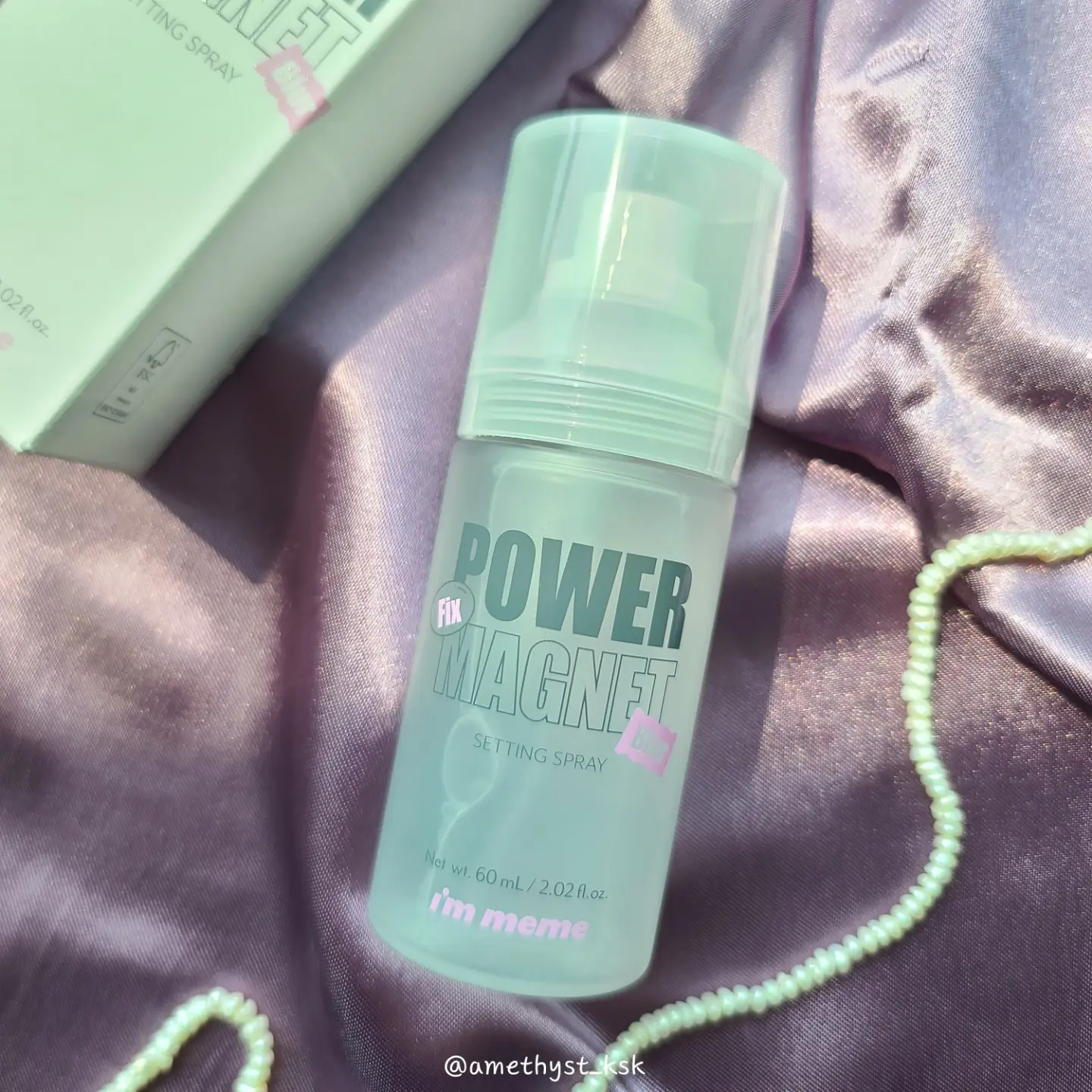 선택된 언니의파우치 리뷰 이미지 - [파워 마그넷 세팅 스프레이]