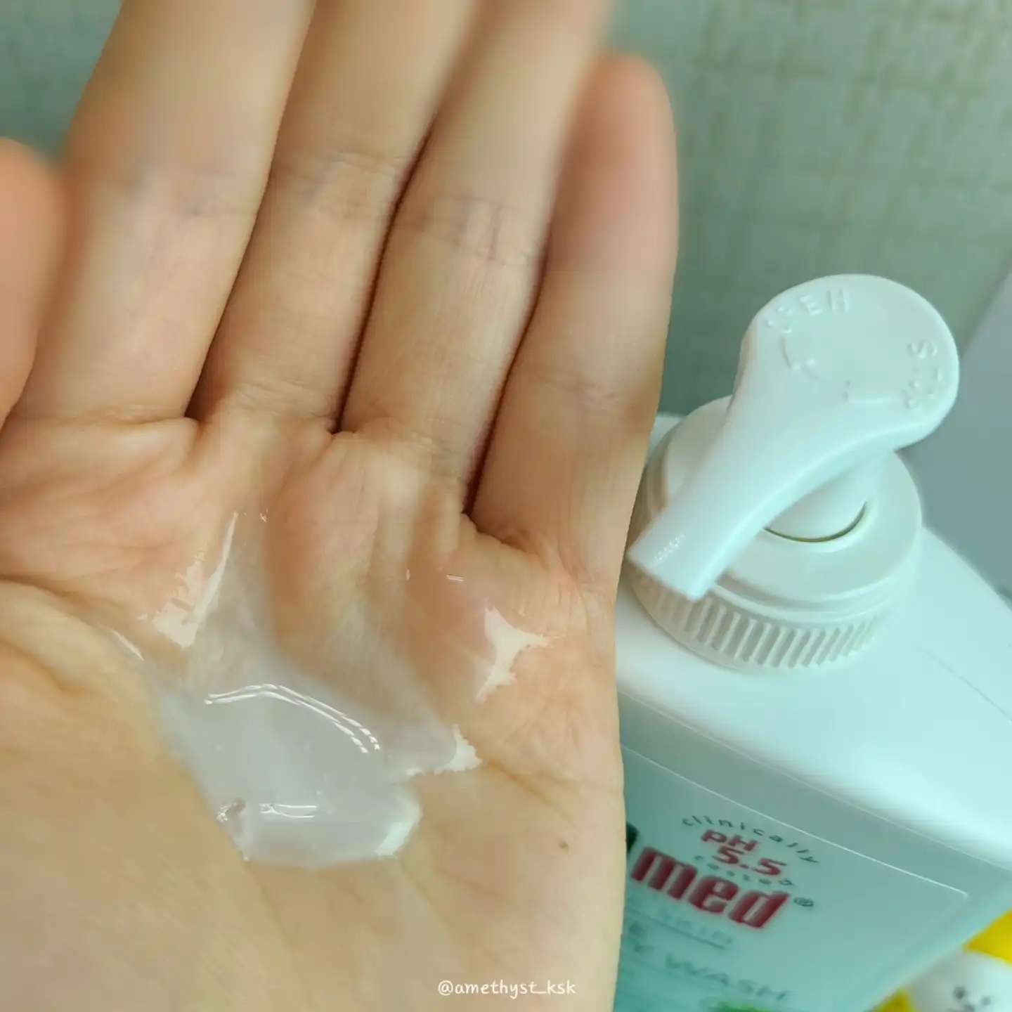 언니의파우치 리뷰 이미지 8 - [올리브 페이스 앤 바디워시]