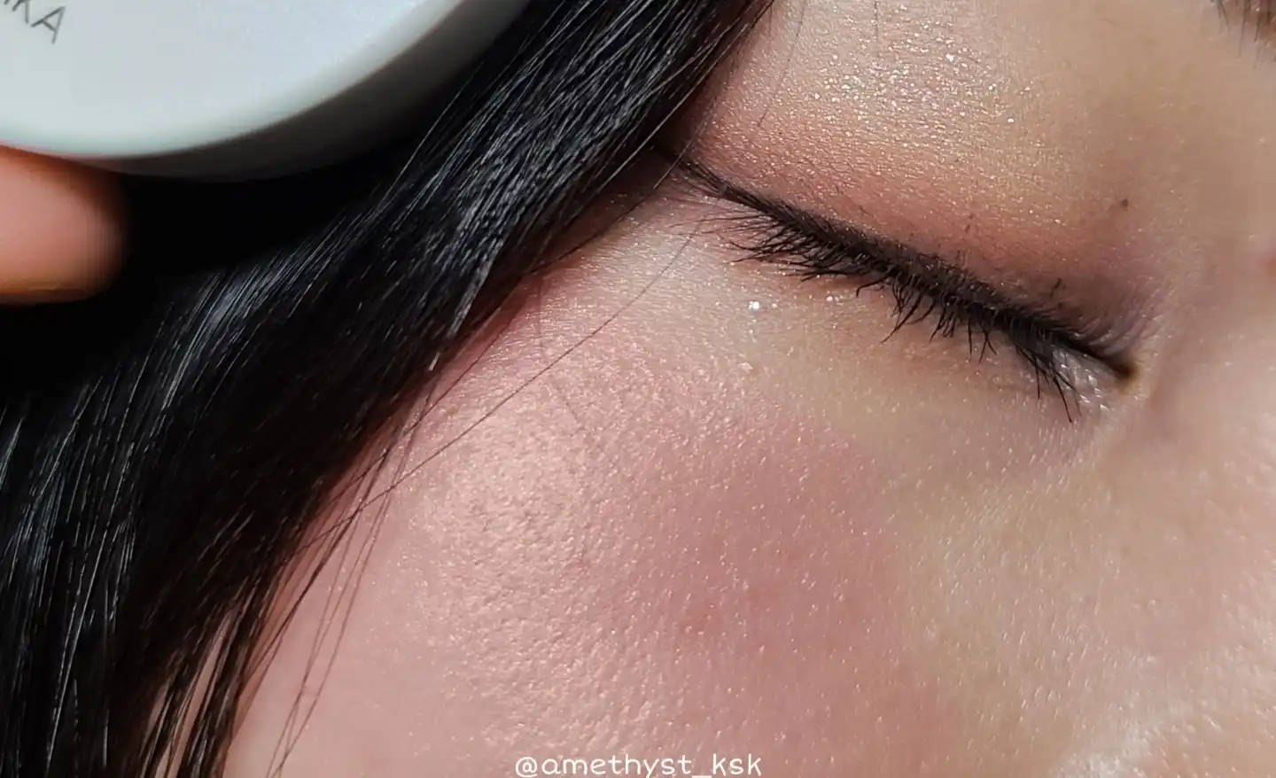 언니의파우치 리뷰 이미지 - [펄리플래쉬 컬렉션 펄리도우 블러셔 [02 로즈쉘]]