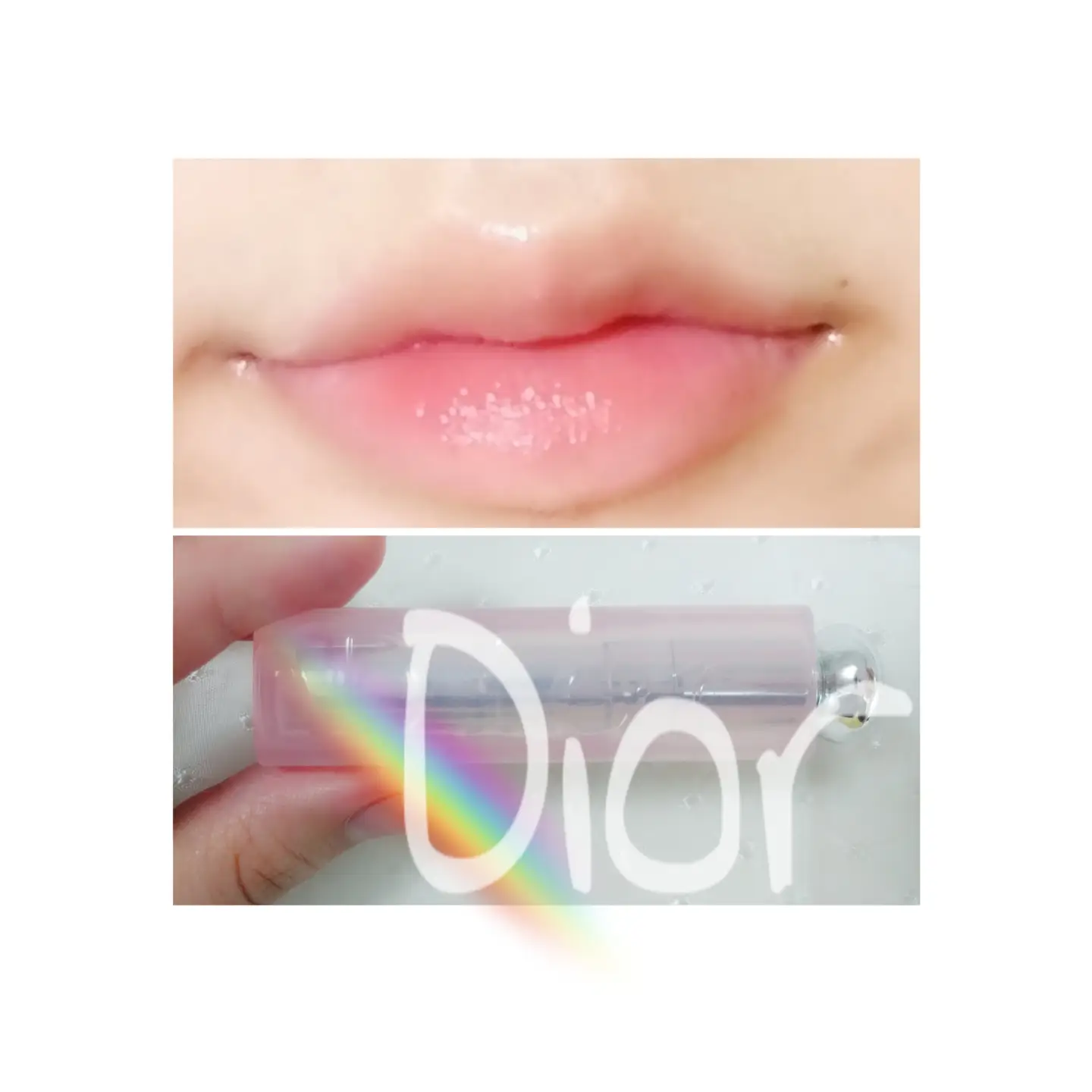 선택된 언니의파우치 리뷰 이미지 - [디올 어딕트 립 글로우 핑크]