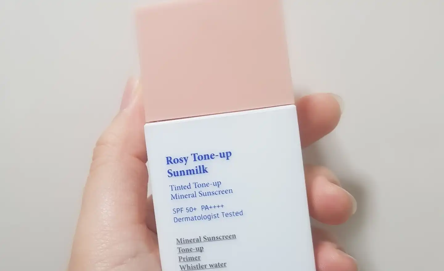 로지 톤업 선밀크