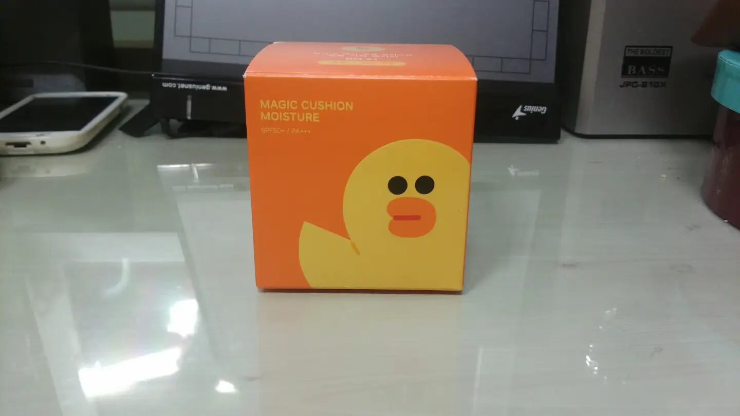 선택된 언니의파우치 리뷰 이미지 - [매직 쿠션 모이스처 (라인프렌즈 에디션 특별기획 패키지)]