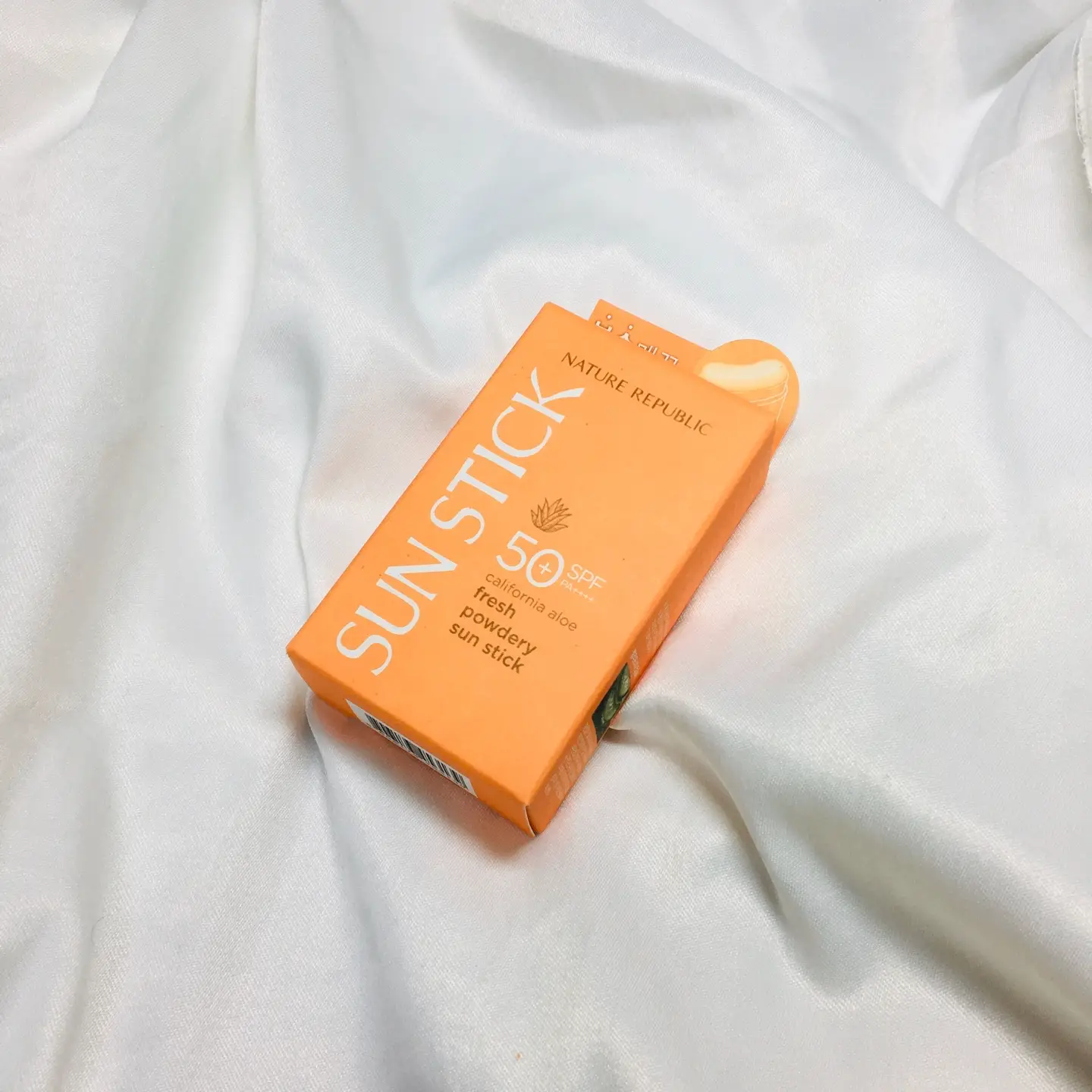 선택된 언니의파우치 리뷰 이미지 - [캘리포니아 알로에 보송 선스틱]