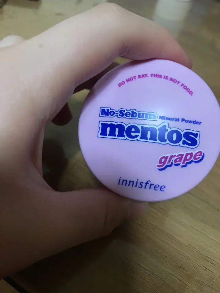선택된 언니의파우치 리뷰 이미지 - [노세범 멘토스 에디션 미네랄 파우더 [4호 그레이프]]