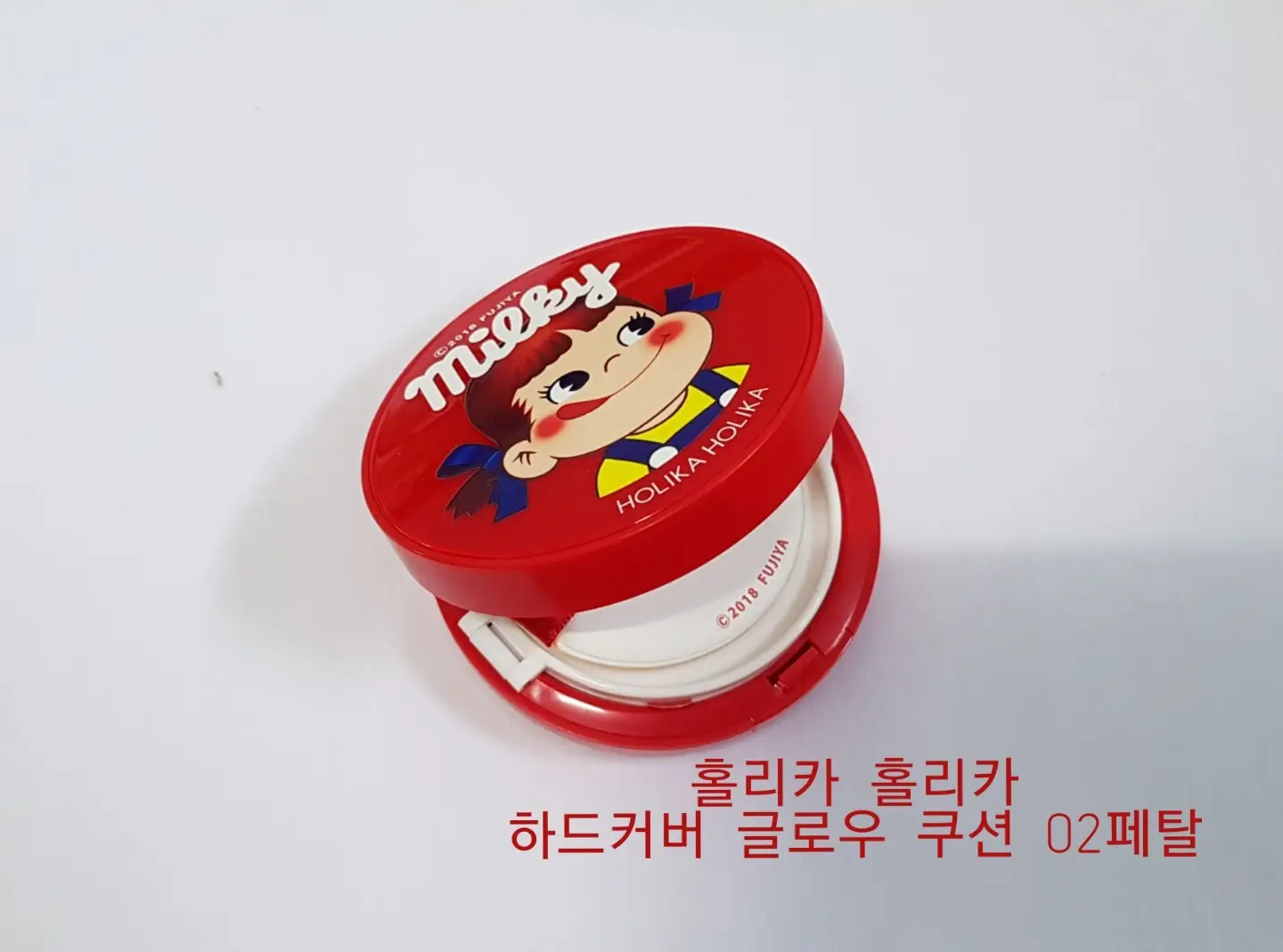 선택된 언니의파우치 리뷰 이미지 - [스윗페코 에디션 하드커버 글로우 쿠션 [02 페탈]]