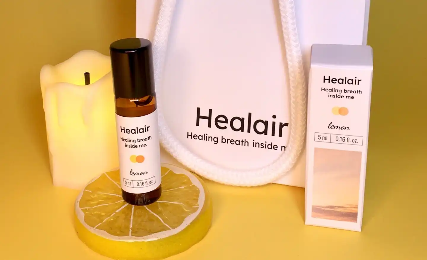 아로마 롤온 그린브리즈 [레몬]