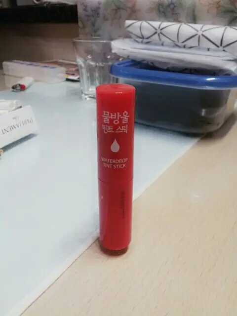 선택된 언니의파우치 리뷰 이미지 - [물방울 틴트 스틱 02 물방울 석류]