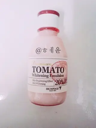 선택된 언니의파우치 리뷰 이미지 - [프리미엄 토마토 화이트닝 에멀전]