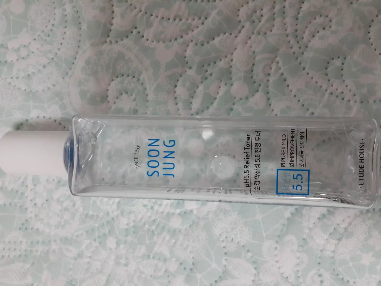 언니의파우치 리뷰 이미지 3 - [순정 약산성 5.5 진정 토너]