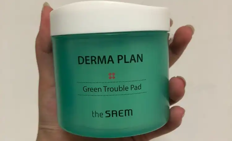 더마 플랜 그린 트러블 패드
