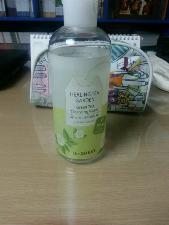 선택된 언니의파우치 리뷰 이미지 - [힐링 티 가든 그린티 클렌징 워터]