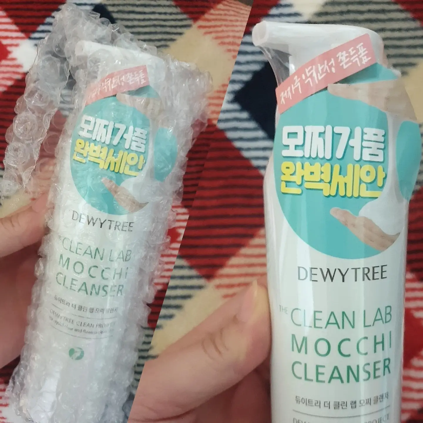 선택된 언니의파우치 리뷰 이미지 - [더 클린 랩 모찌 클렌저]