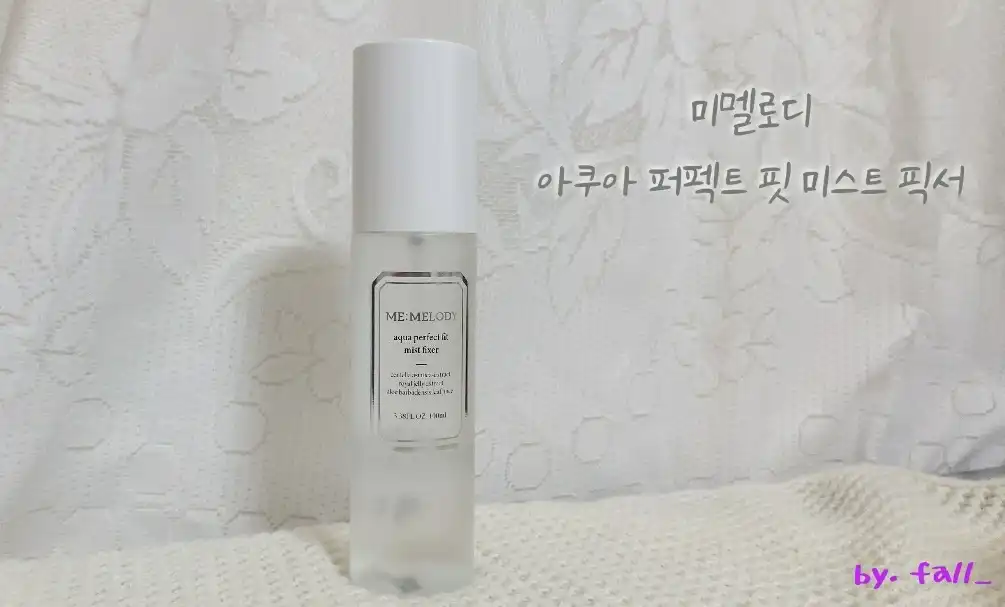 언니의파우치 리뷰 이미지 - [아쿠아 퍼펙트 핏 미스트 픽서]