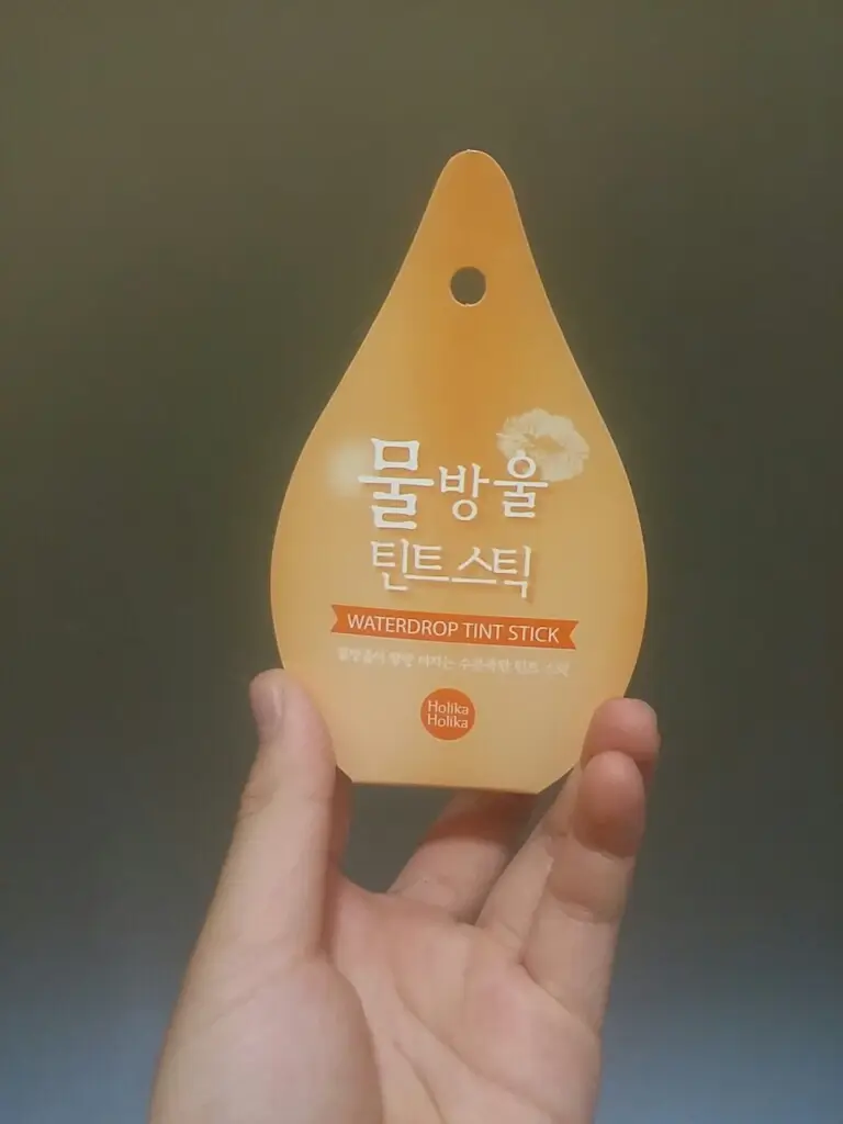 선택된 언니의파우치 리뷰 이미지 - [물방울 틴트 스틱 03 물방울 오렌지]