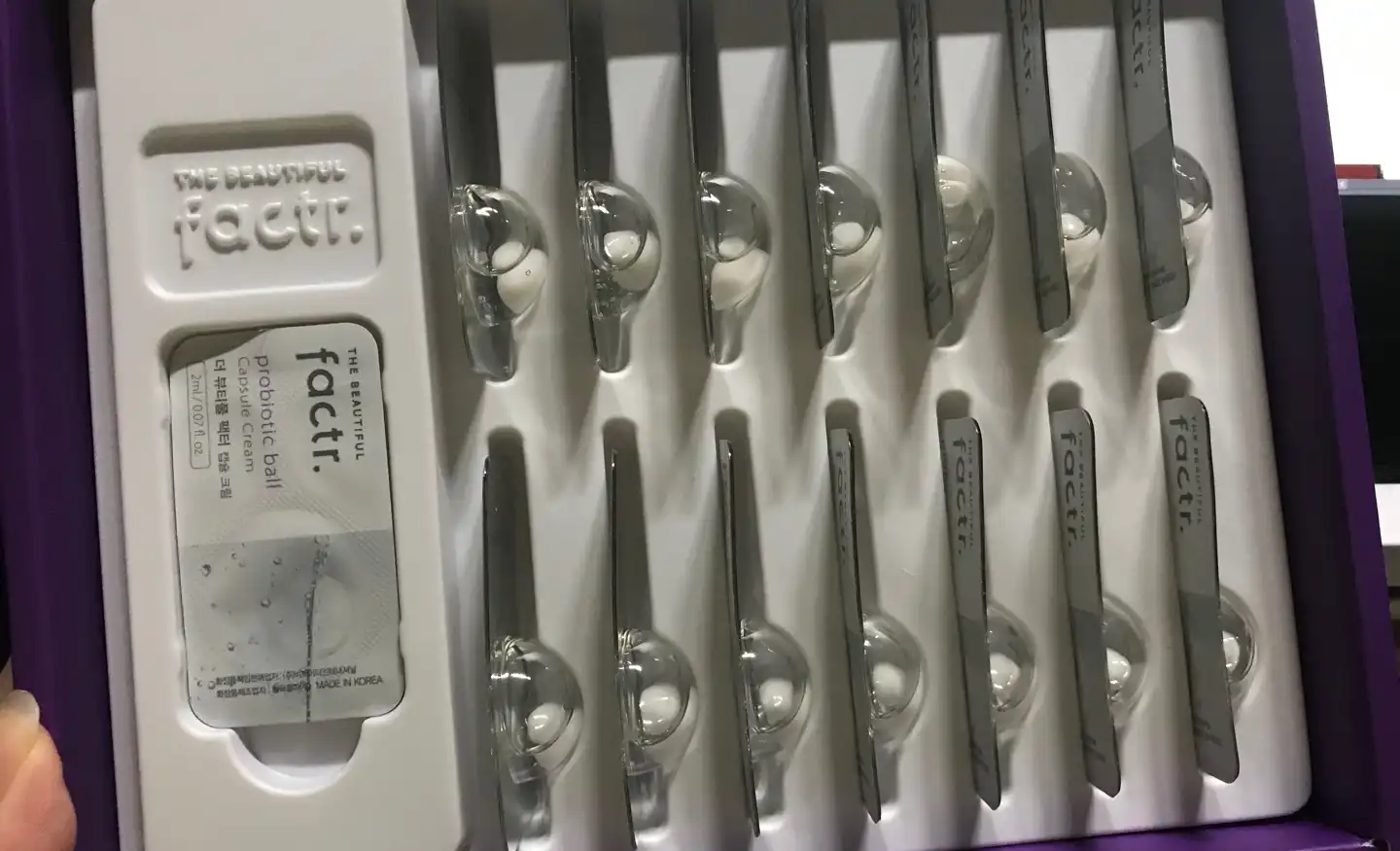 프로바이오틱 캡슐 크림