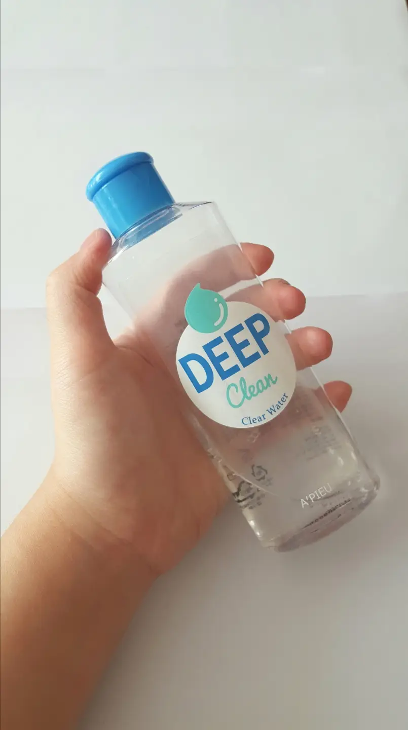 선택된 언니의파우치 리뷰 이미지 - [딥 클린 클리어 워터]