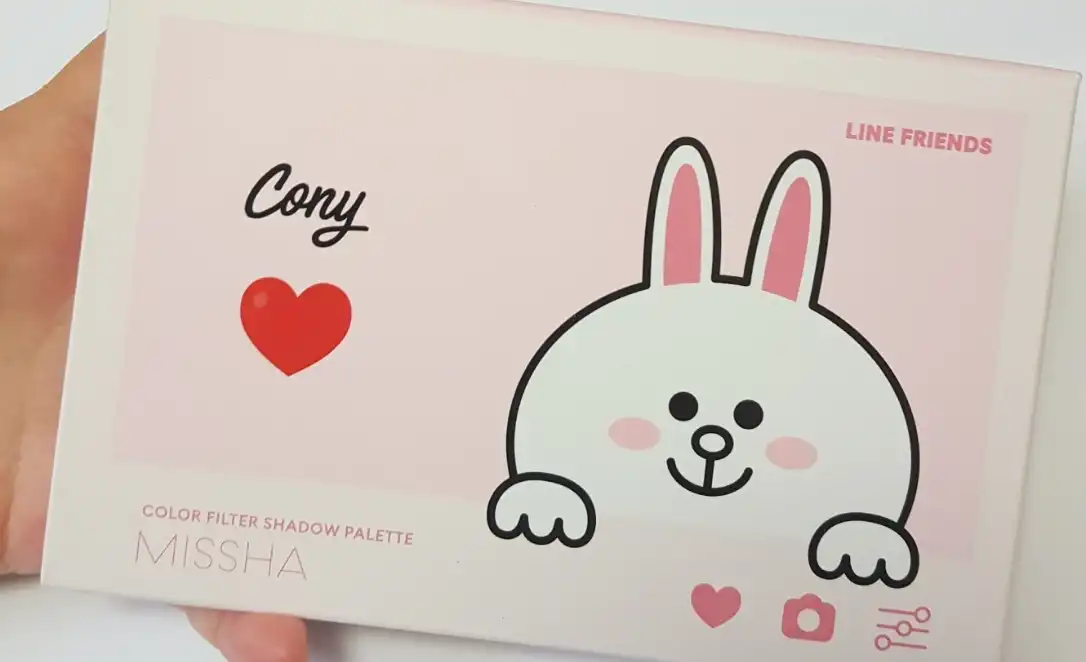 라인프렌즈에디션 미샤 컬러 필터 섀도우 팔레트 [설레니코니]