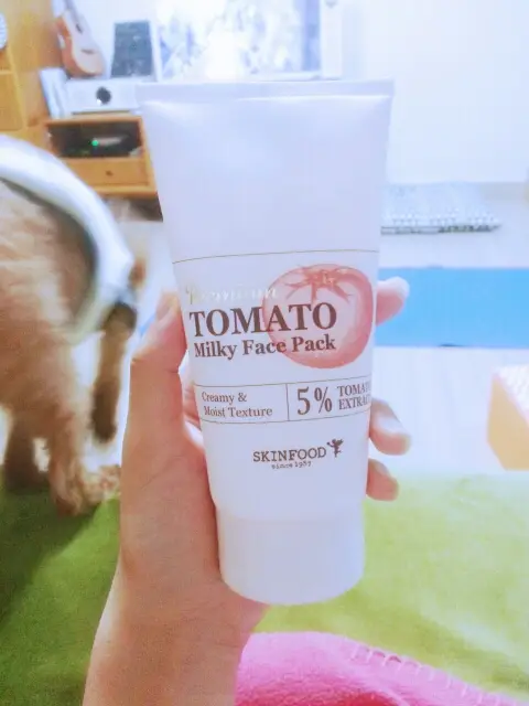 선택된 언니의파우치 리뷰 이미지 - [프리미엄 토마토 뽀얀 민낯 팩]