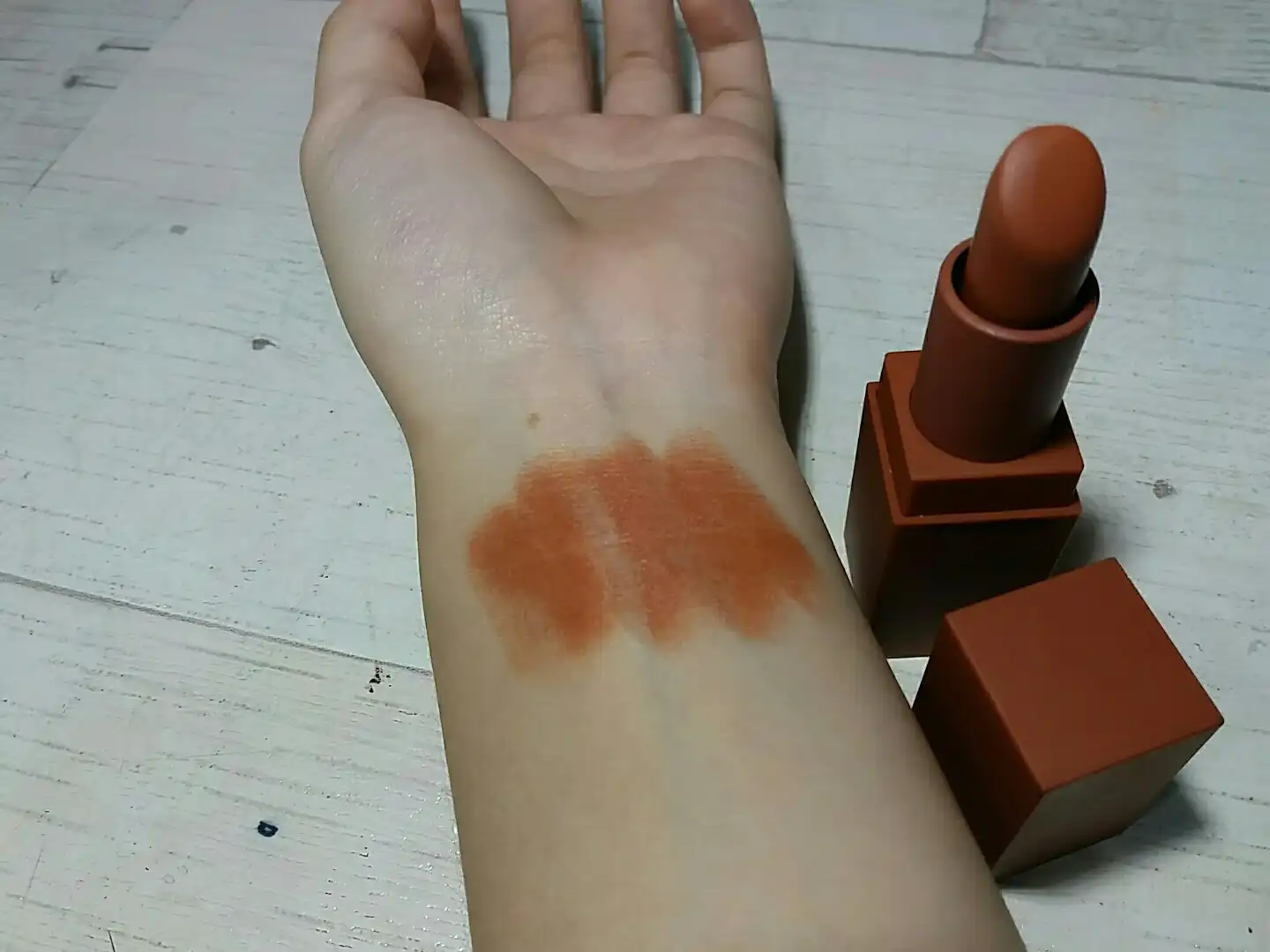 언니의파우치 리뷰 이미지 5 - [MOOD RECIPE MATTE LIP COLOR [116 INKED HEART]]