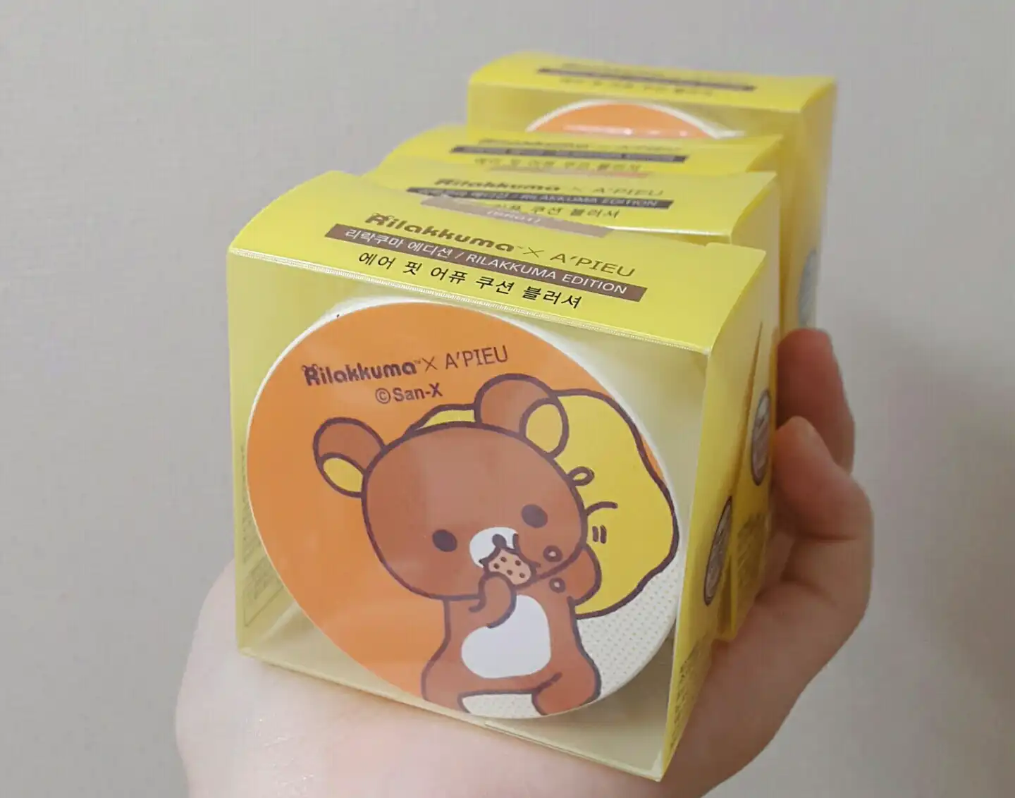 언니의파우치 리뷰 이미지 4 - [에어 핏 어퓨 쿠션 블러셔 도라에몽 에디션 [BR01]]