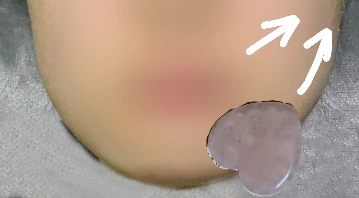 언니의파우치 리뷰 이미지 5 - [핑크스톤 하트 괄사]