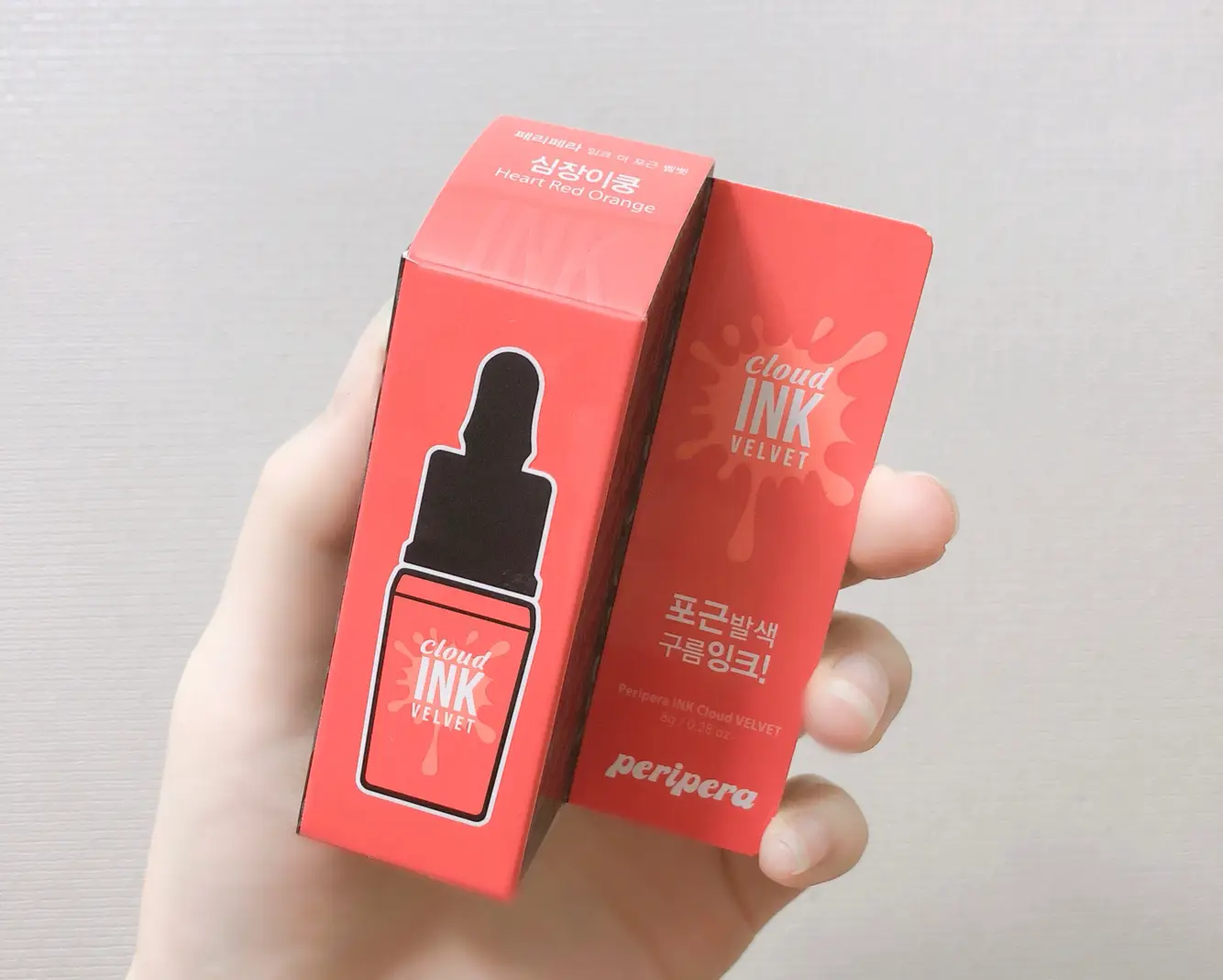 선택된 언니의파우치 리뷰 이미지 - [잉크 더 포근 벨벳 002 심장이쿵]