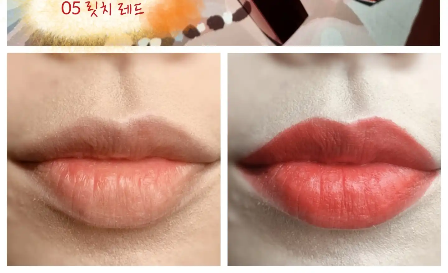 키스미 아이 퍼스트 매트 립스틱 [05 릿치 레드]