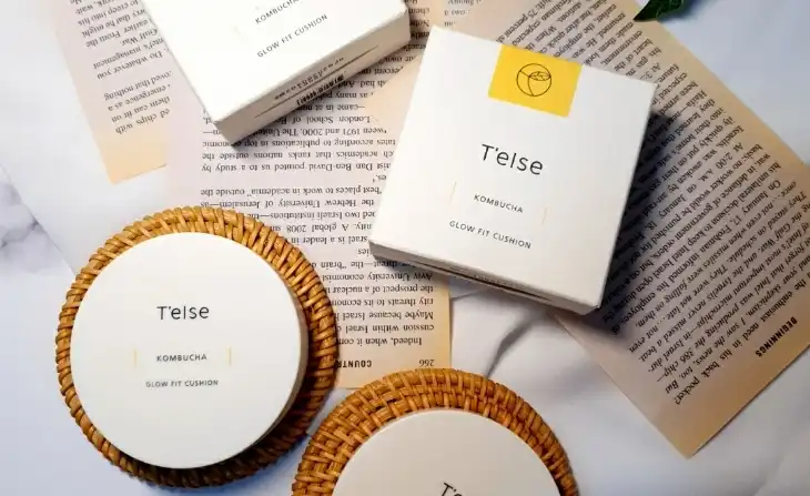 콤부차 글로우 핏 쿠션 [21호 로지]