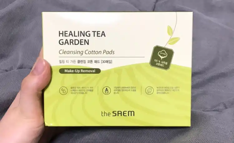 힐링 티 가든 클렌징 코튼 패드