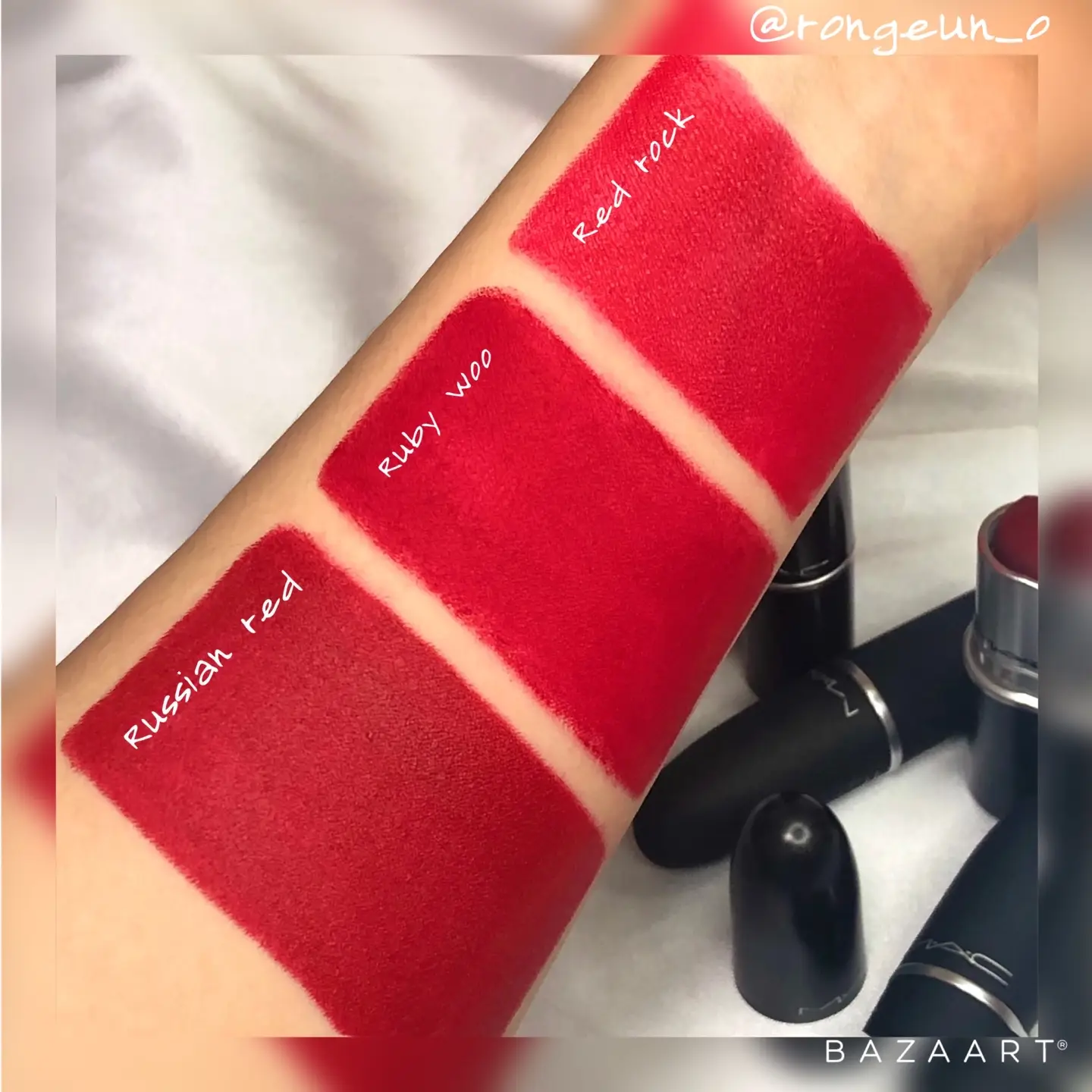 선택된 언니의파우치 리뷰 이미지 - [레트로 매트 립스틱 [루비 우]]