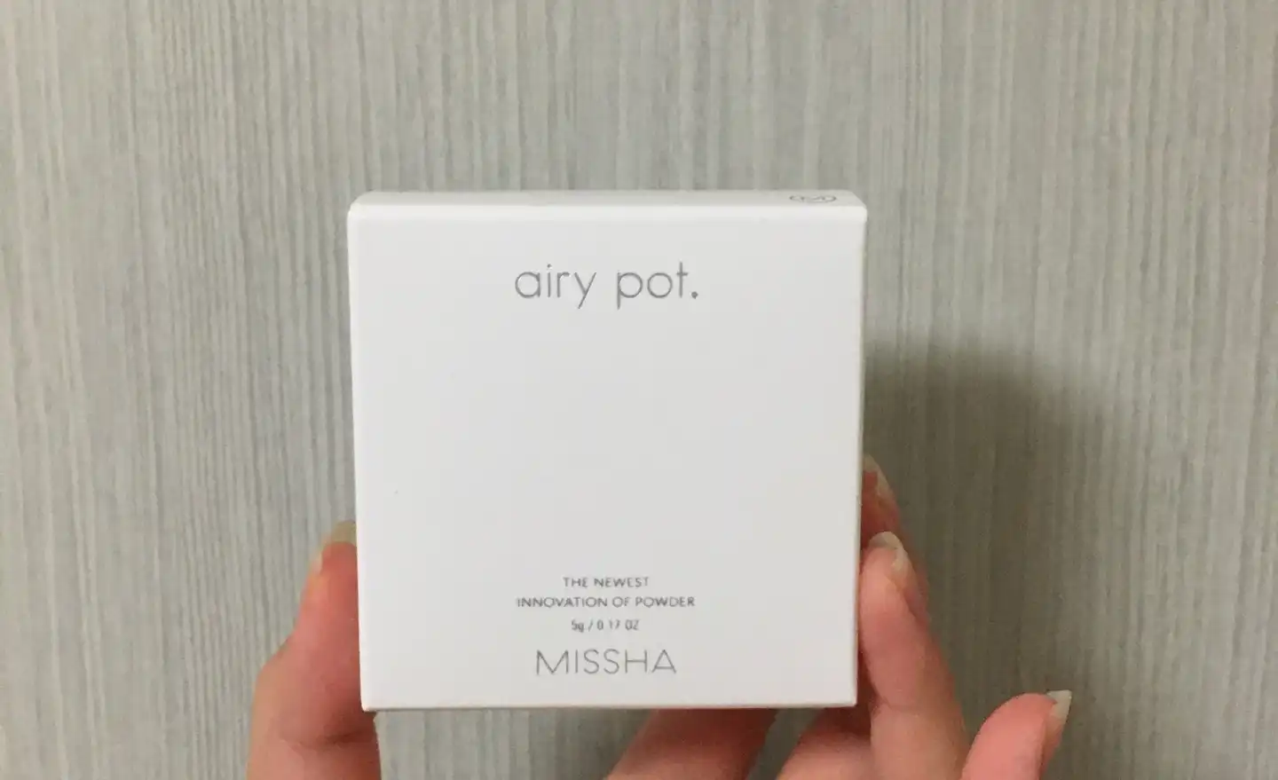 에어리 팟 팩트 [투명]