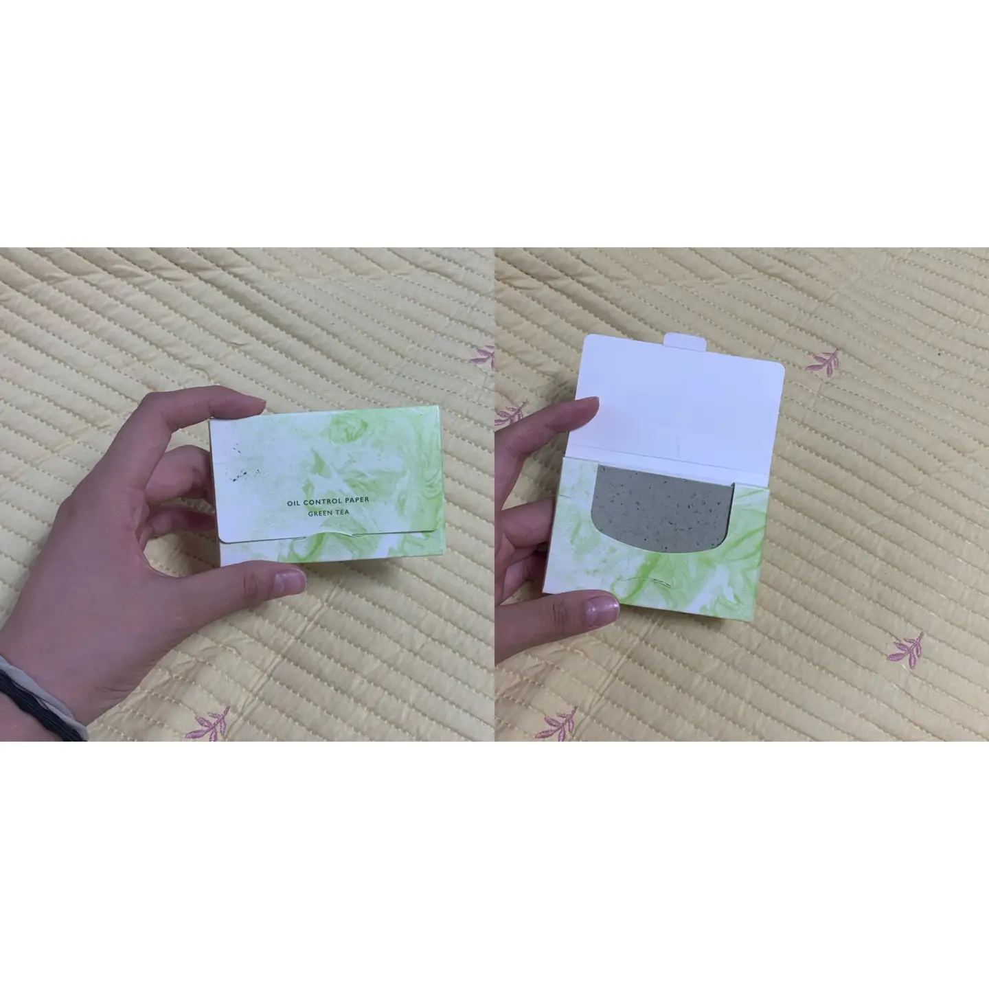 선택된 언니의파우치 리뷰 이미지 - [녹차 기름종이]