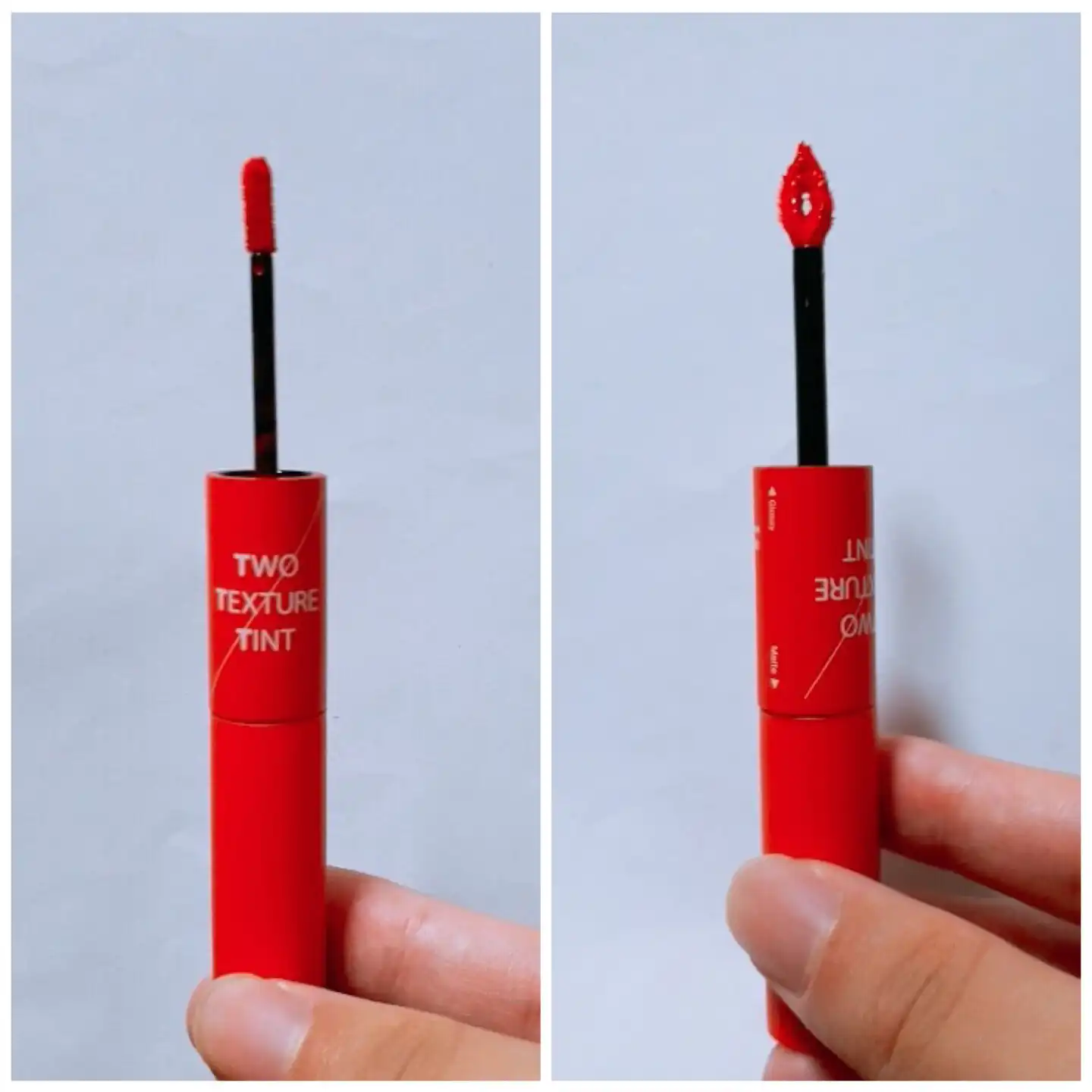 언니의파우치 리뷰 이미지 4 - [투 텍스처 틴트 [CR01 입술 반 코랄 반]]