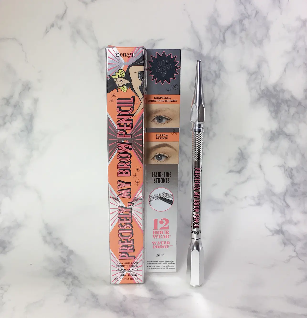 선택된 언니의파우치 리뷰 이미지 - [프리사이슬리 마이 브로우 펜슬 [4 웜 딥 브라운]]