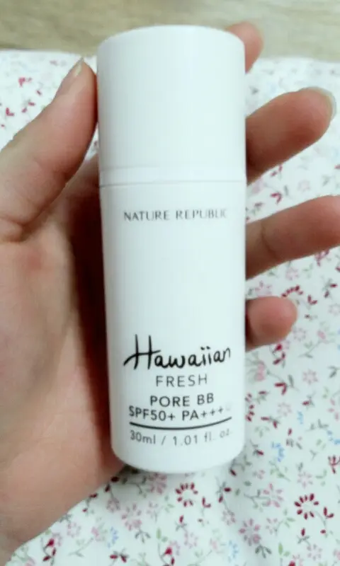 선택된 언니의파우치 리뷰 이미지 - [하와이안 프레시 포어 비비 SPF50+ PA+++ 21호 화사한 피부]