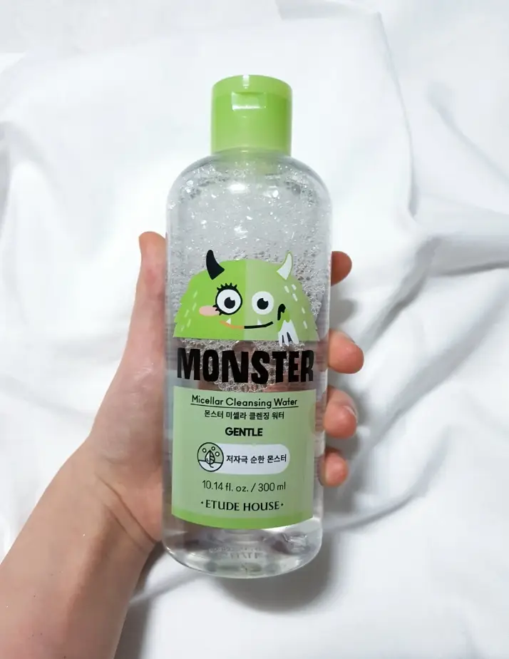 선택된 언니의파우치 리뷰 이미지 - [몬스터 미셀라 클렌징 워터]