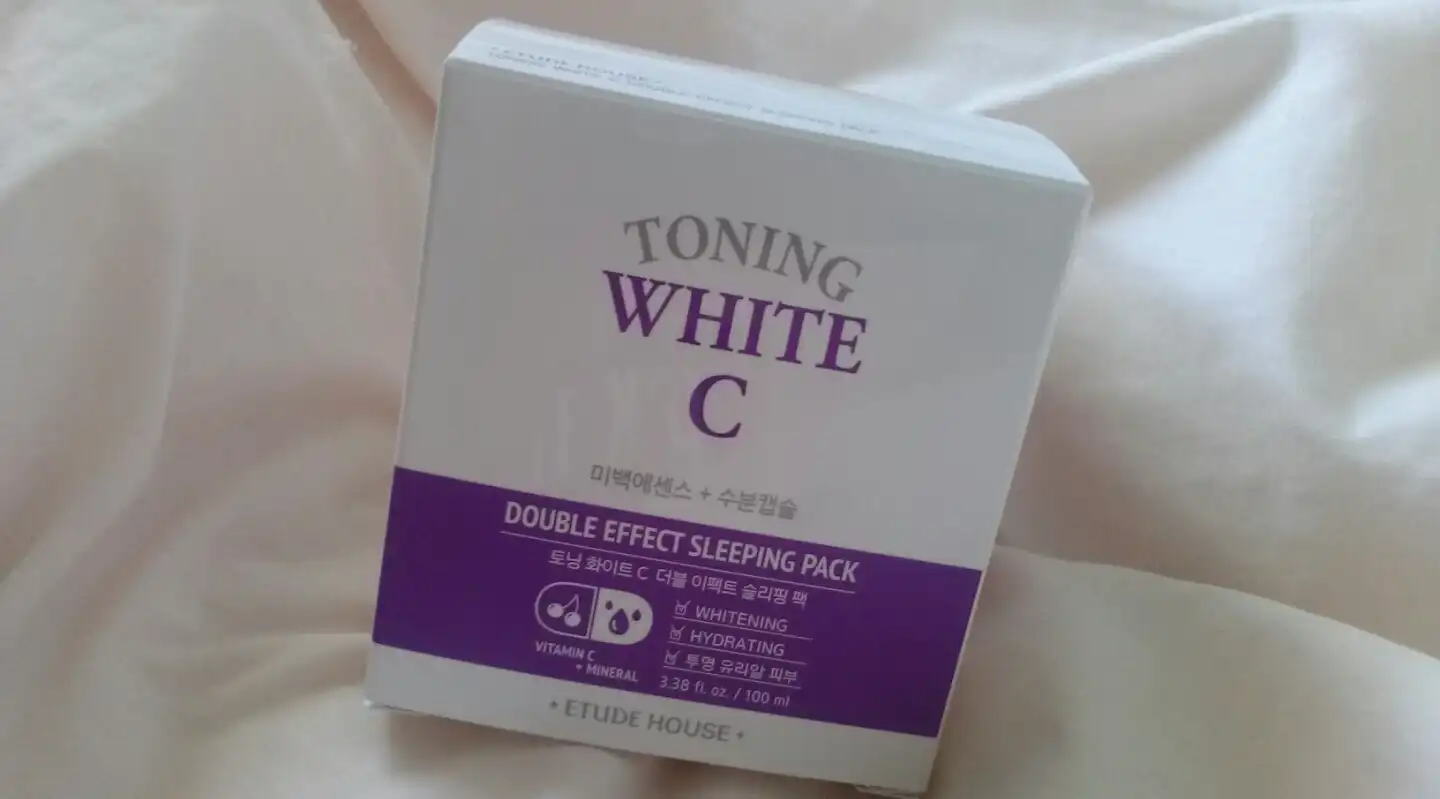 토닝 화이트 C 더블 이펙트 슬리핑 팩