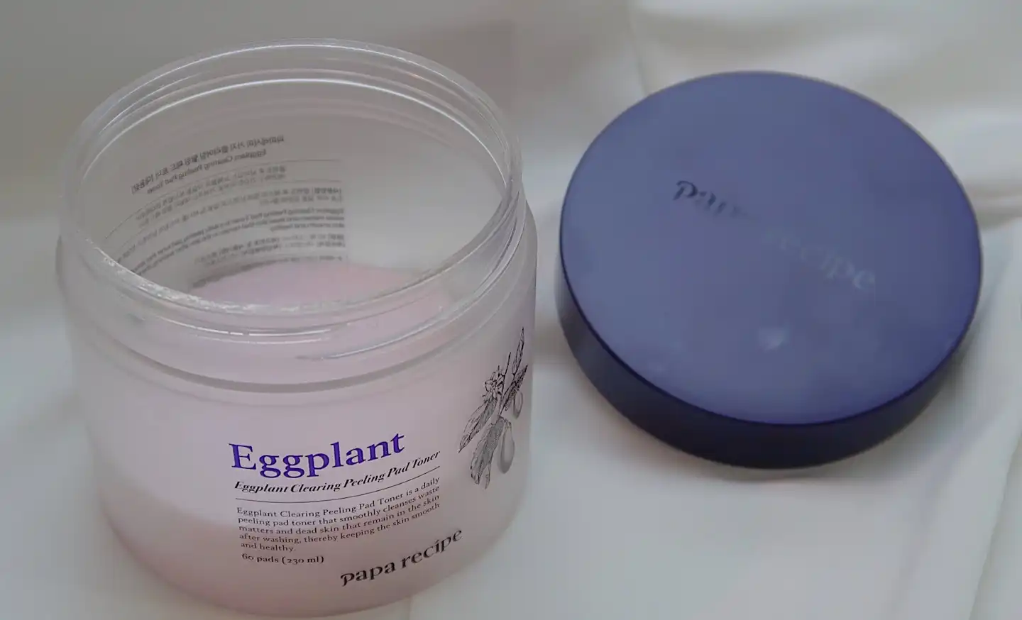 가지 클리어링 필링 패드 토너