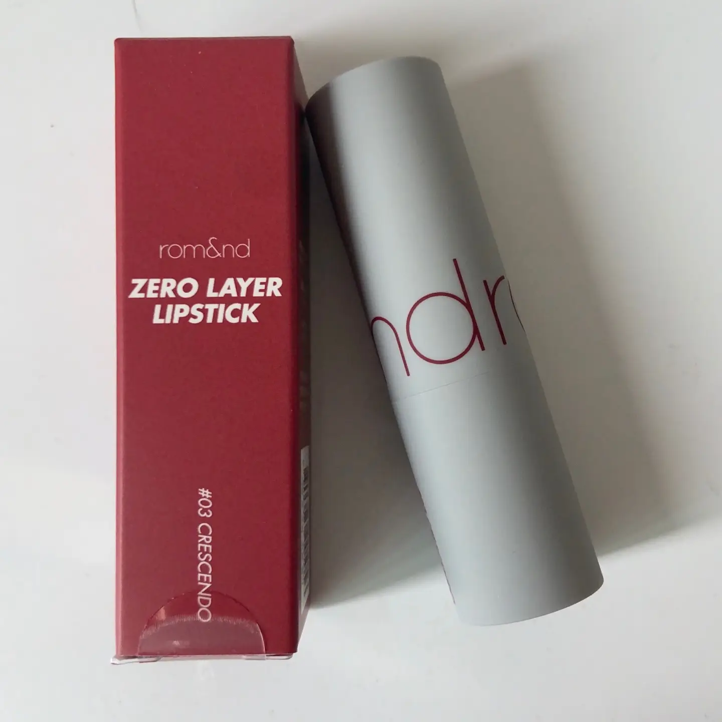 선택된 언니의파우치 리뷰 이미지 - [제로 레이어 립스틱 [03 크레센도]]