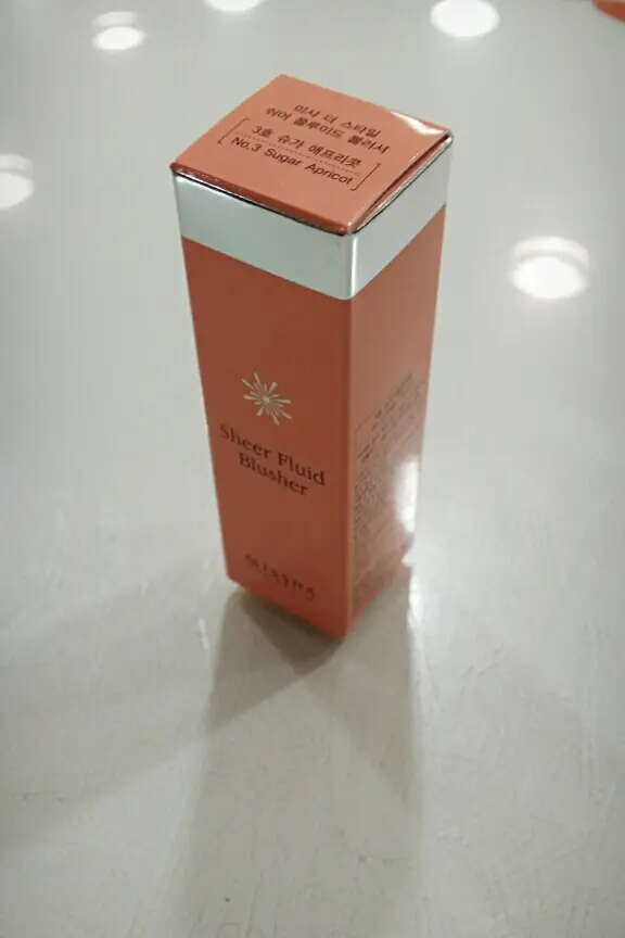 선택된 언니의파우치 리뷰 이미지 - [[더 스타일] 쉬어 플루이드 블러셔 (3호 슈가 애프리콧)]