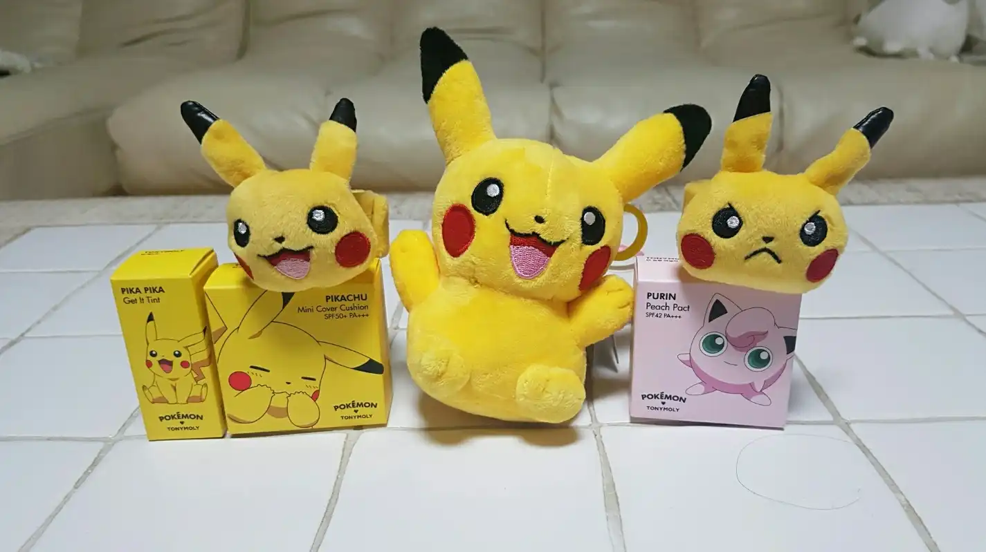포켓몬 피카츄 미니 커버 쿠션 [01 스킨베이지]