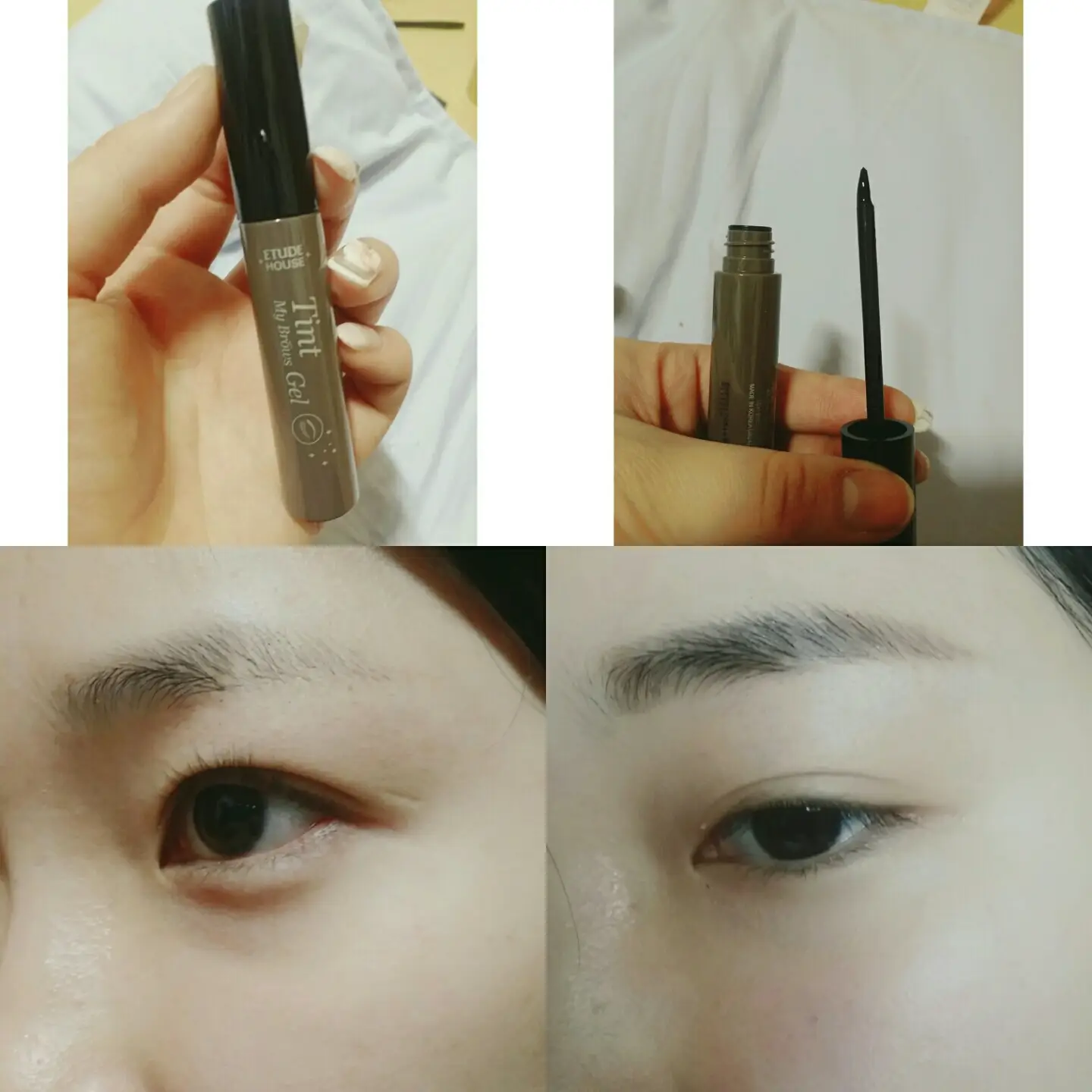 선택된 언니의파우치 리뷰 이미지 - [청순거짓 브라우 젤 틴트 [03 그레이 브라운]]