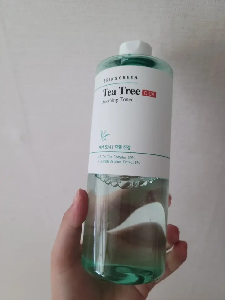 선택된 언니의파우치 리뷰 이미지 - [티트리 시카 수딩 토너]