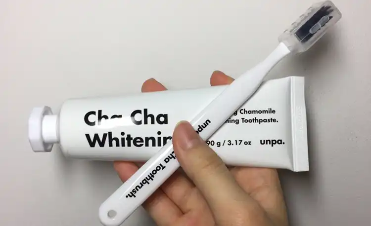 언파 차차 프리미엄 미백 치약