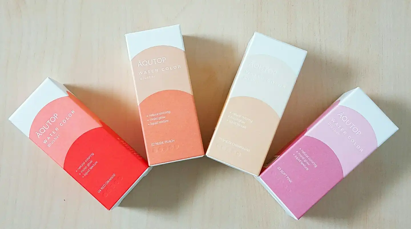 워터 컬러 블러셔 [04 레드 오렌지]