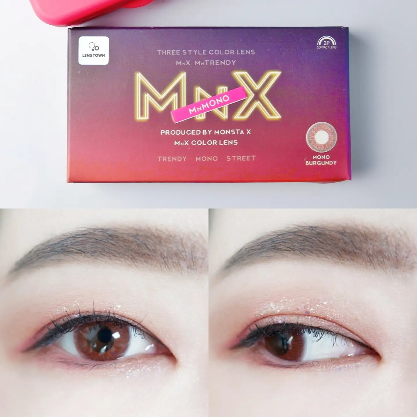 선택된 언니의파우치 리뷰 이미지 - [엠엔엑스 MnX [모노 버건디]]