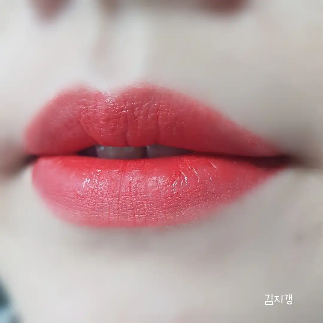 언니의파우치 리뷰 이미지 4 - [센슈얼 아쿠아 립스틱 [317호 델리케이트 리치]]
