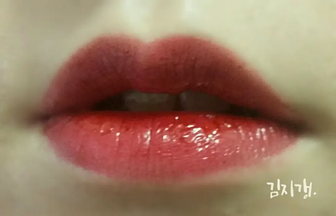 선택된 언니의파우치 리뷰 이미지 - [아임 틱톡 틴트 립 [TL004 플레임 액션]]