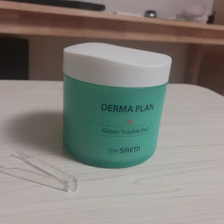 더마 플랜 그린 트러블 패드