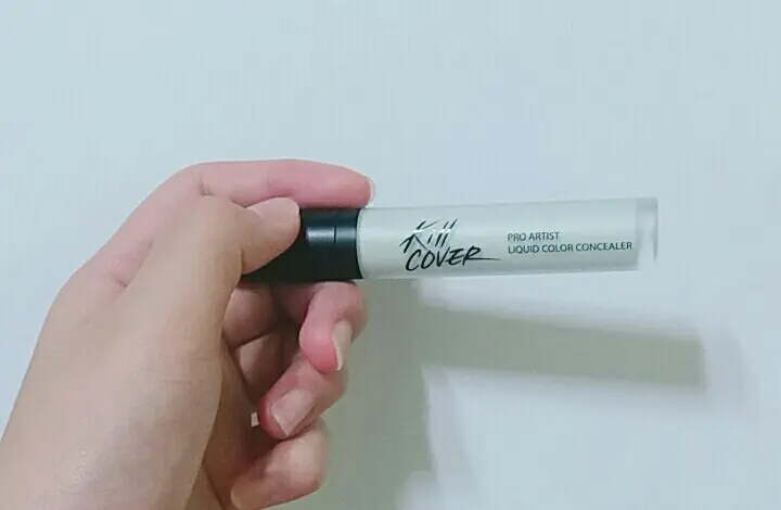 선택된 언니의파우치 리뷰 이미지 - [킬커버 프로 아티스트 리퀴드 컬러 컨실러 [002 그린]]